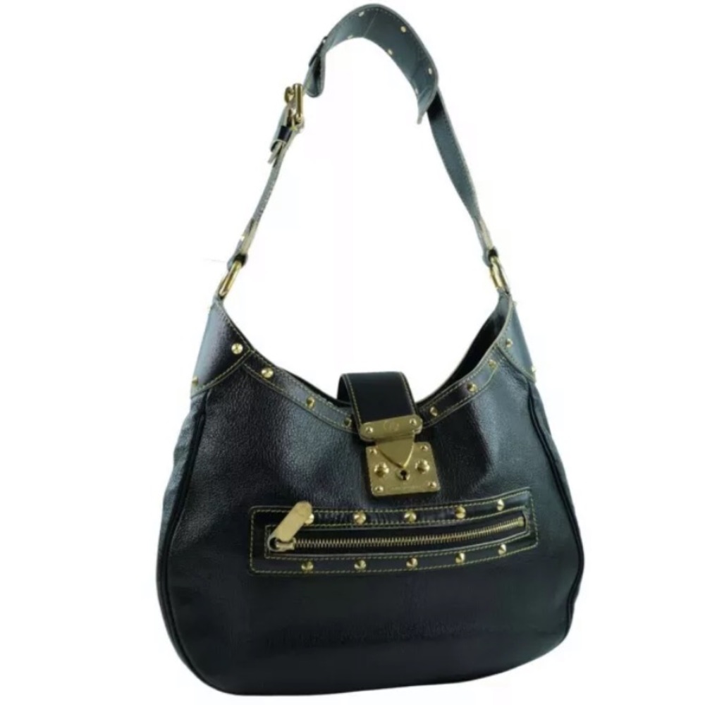 ✨RARE✨ LOUIS VUITTON SHOULDER BAG SUHALI SHEEPS LEATHER - Picture 3 of 16